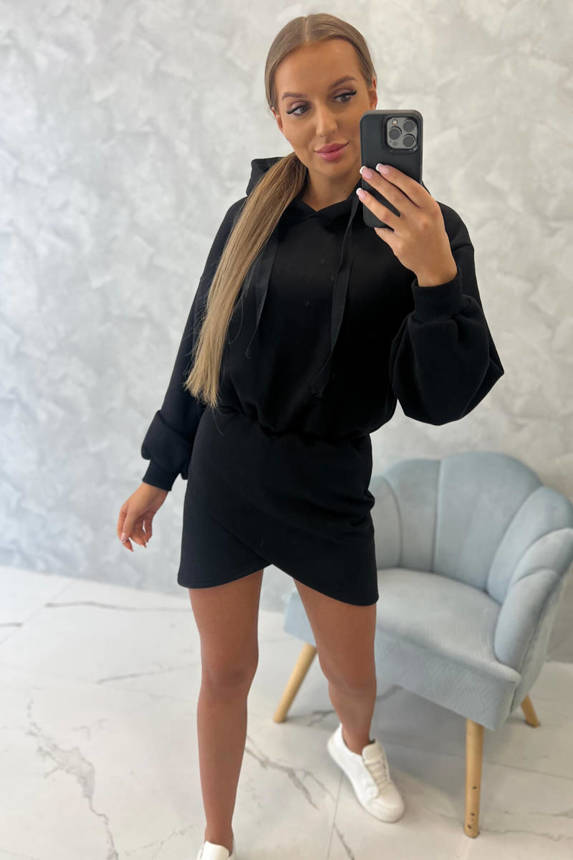 #trendy zateplené šaty/mikina 9432, KESI