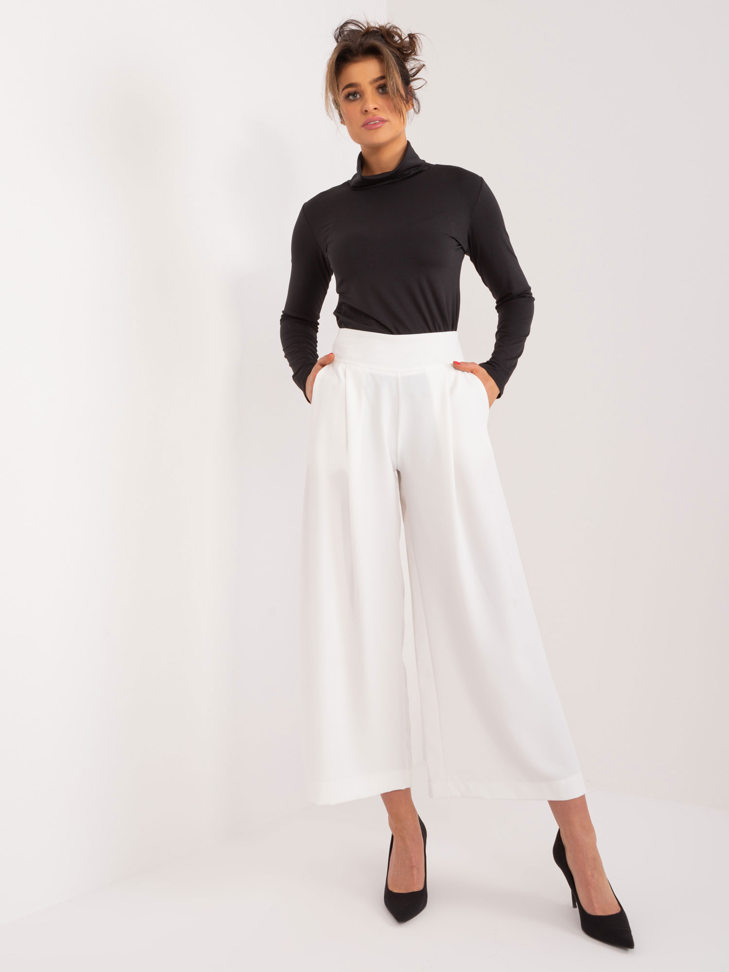 #trendy široké nohavice 7723