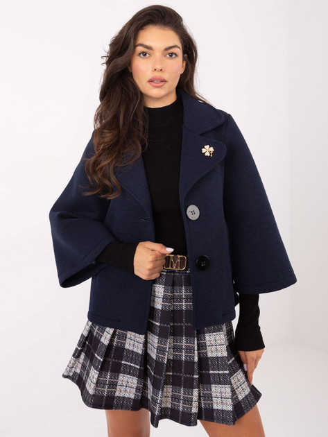 #trendy kabátik s rozšírenými rukávmi, 8159 RUE PARIS