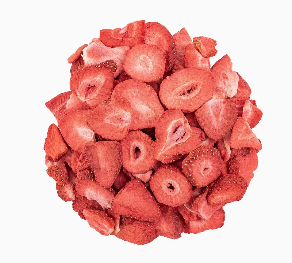 Jahody lyofilizované plátky, 100/500g