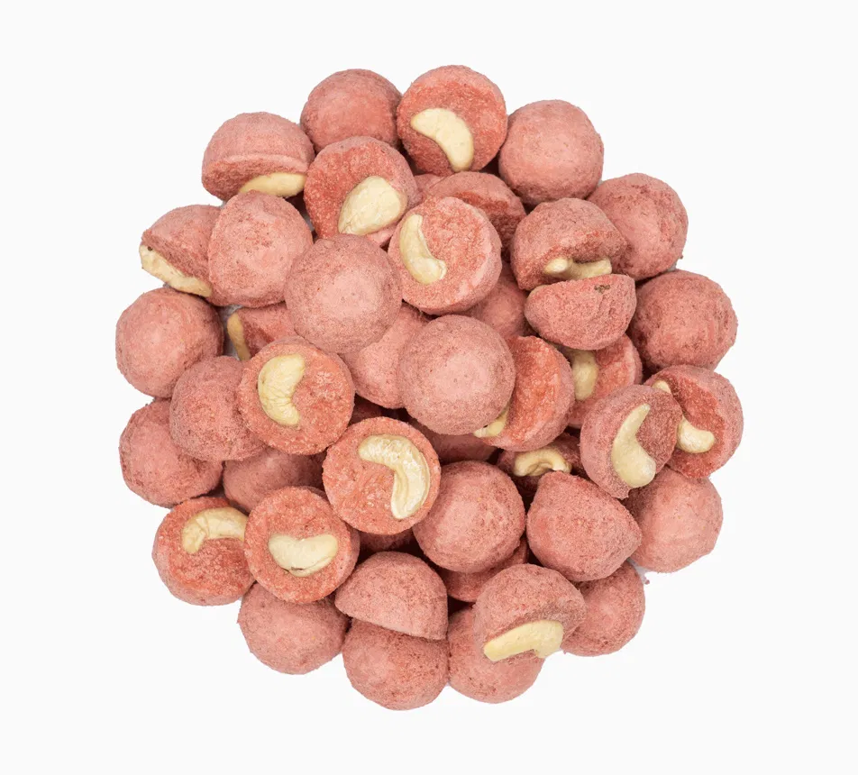 Zmrzlinový kopček jahoda a kešu, 100g