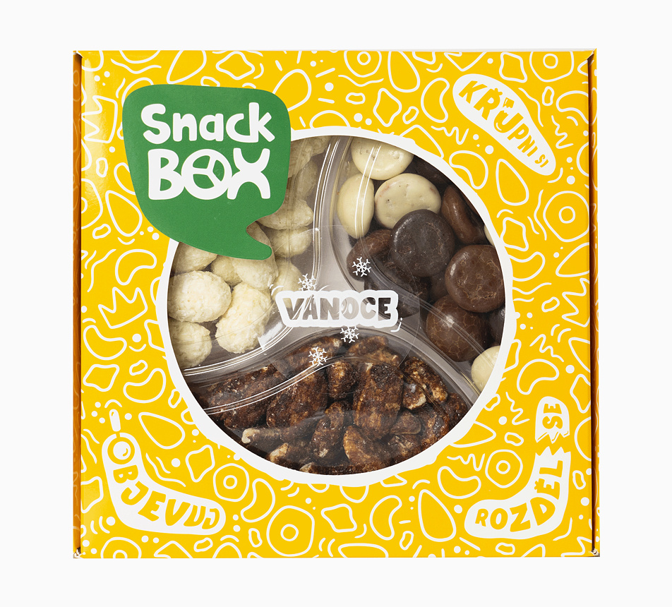 Snack Box Vánoce 1 ks