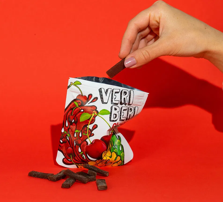 Veri Beri 100% ovocné plátky višňa 1 ks