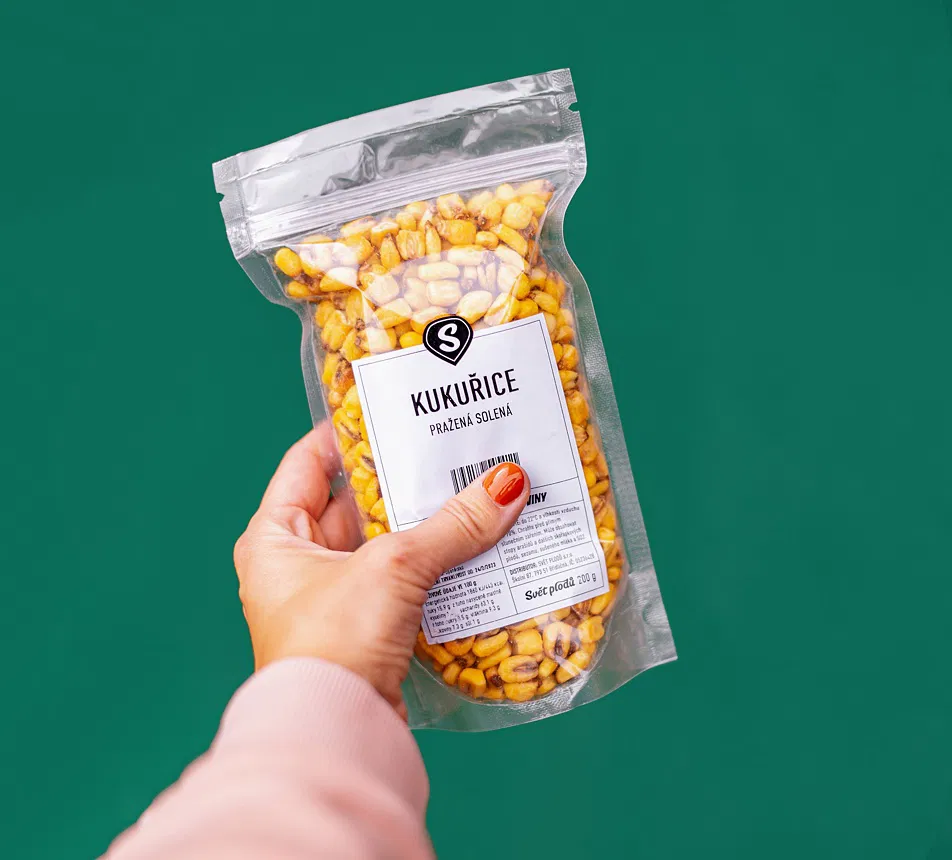 Kukurica pražená solená 200g