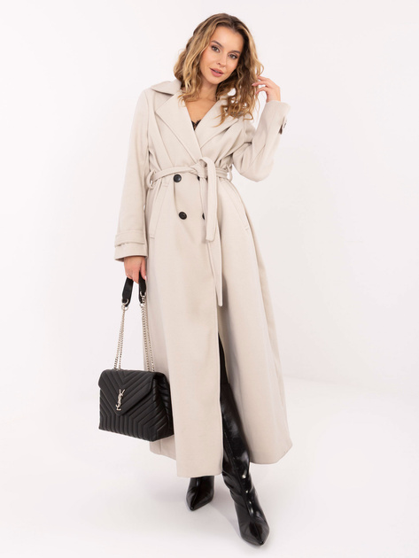 #TRENDY kabát s opaskom