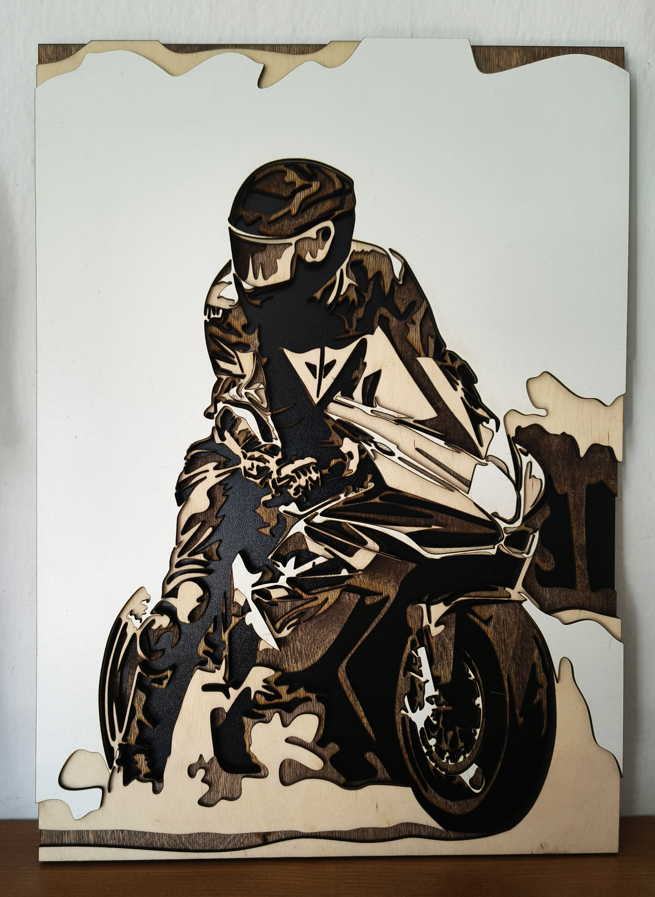 ručne vyrobený 3D obraz 