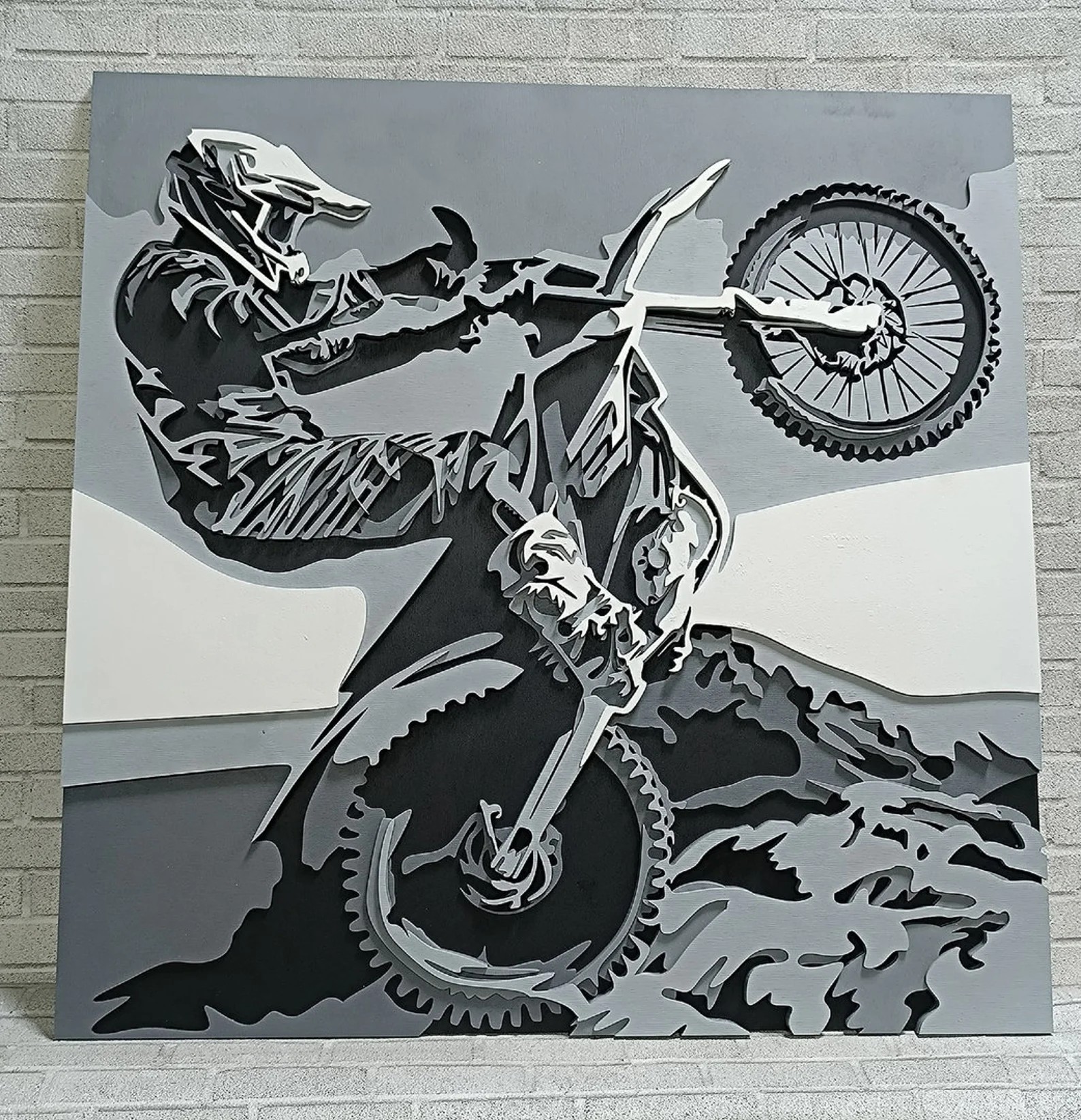 ručne vyrobený 3D obraz 