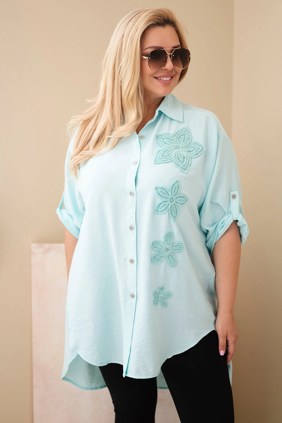 #TRENDY košeľa PLUS SIZE 22045, KESI
