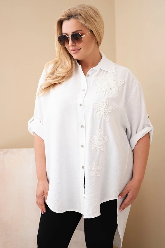 #TRENDY košeľa PLUS SIZE 22045, KESI