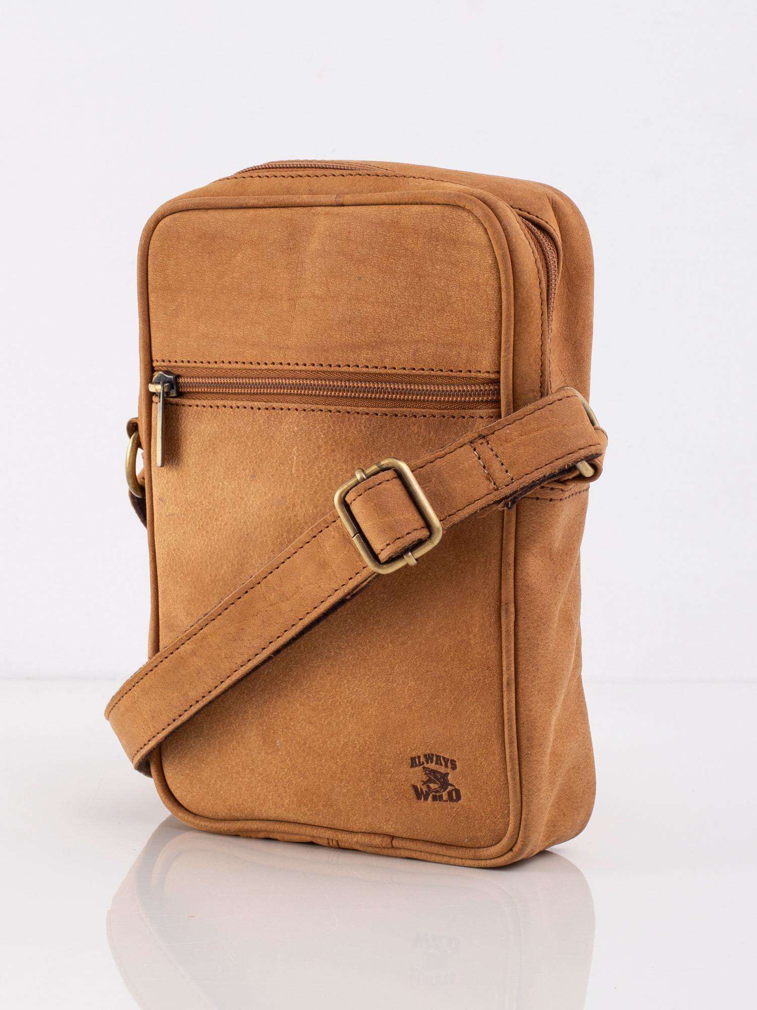 TRENDY pánska kožená taška LB-05