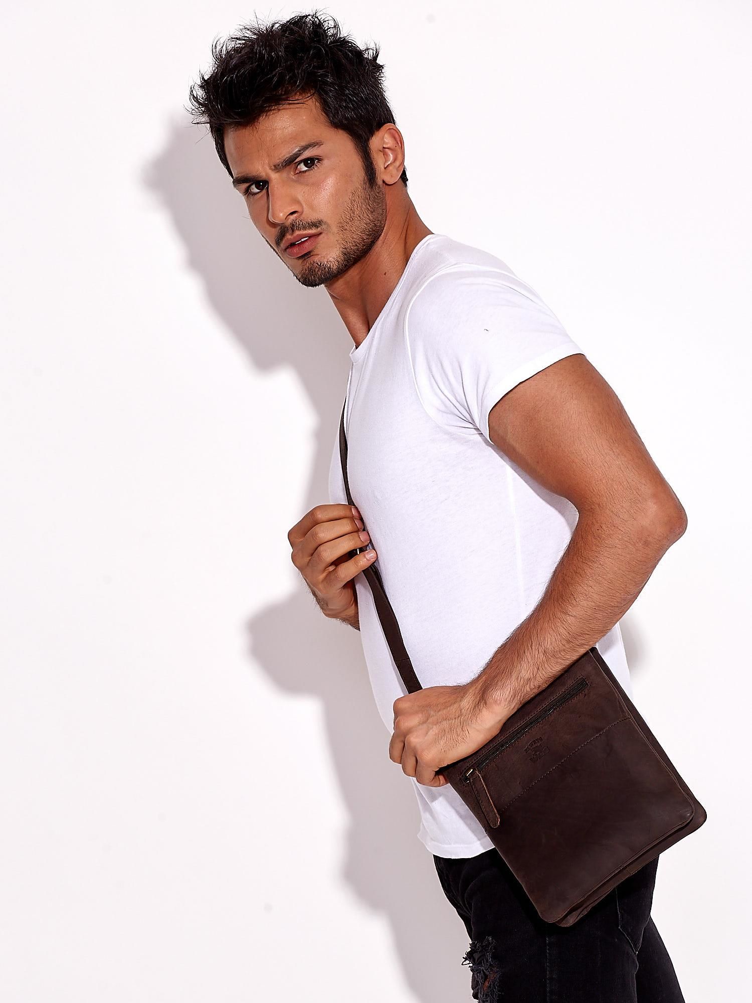 TRENDY pánska kožená taška TR-109