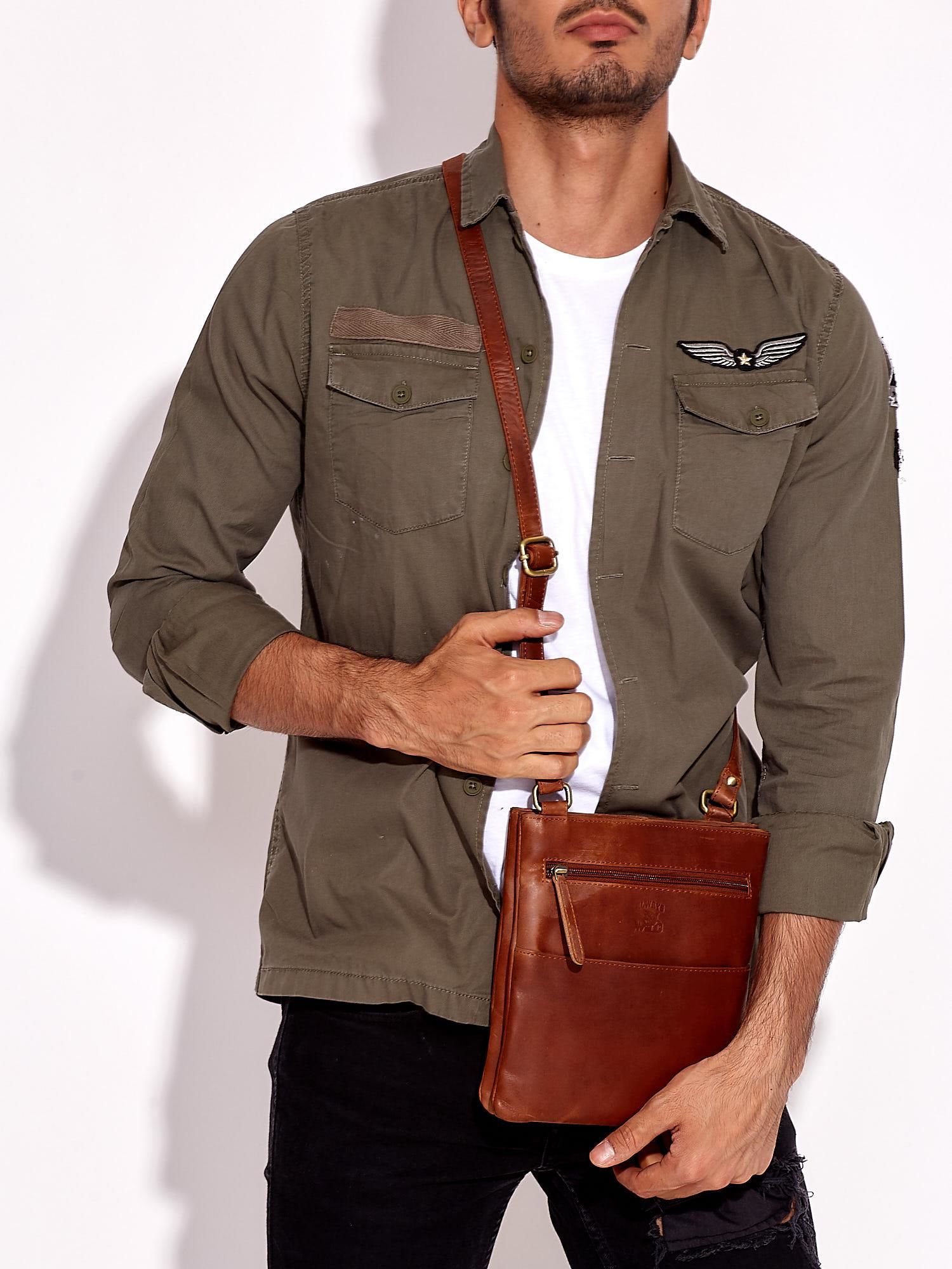 TRENDY pánska kožená taška TR-109