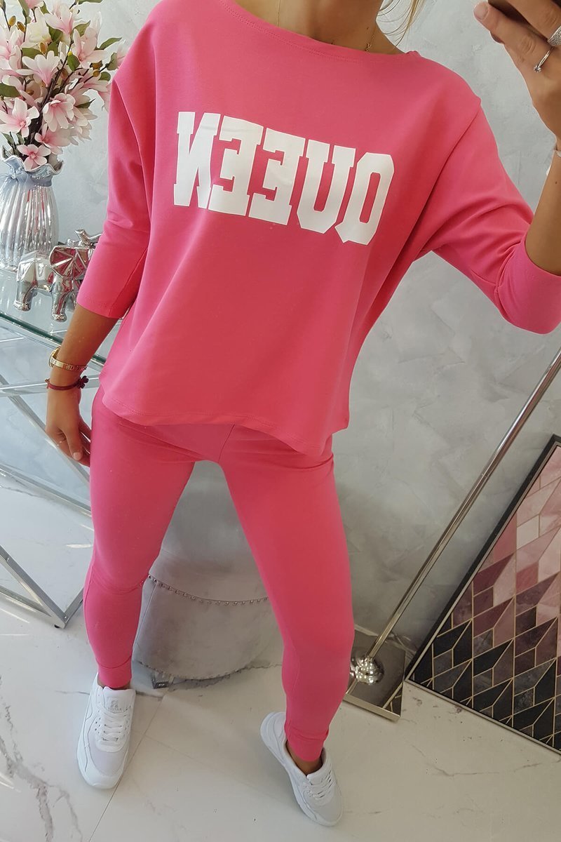 #trendy dámska tepláková súprava QUEEN