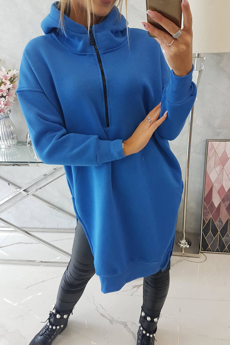 #trendy zateplená mikina 9301