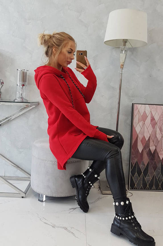 #trendy asymetrická mikina 9316