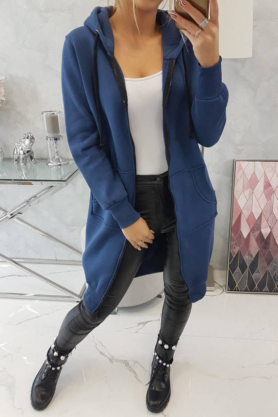 #trendy predĺžená mikina 9302