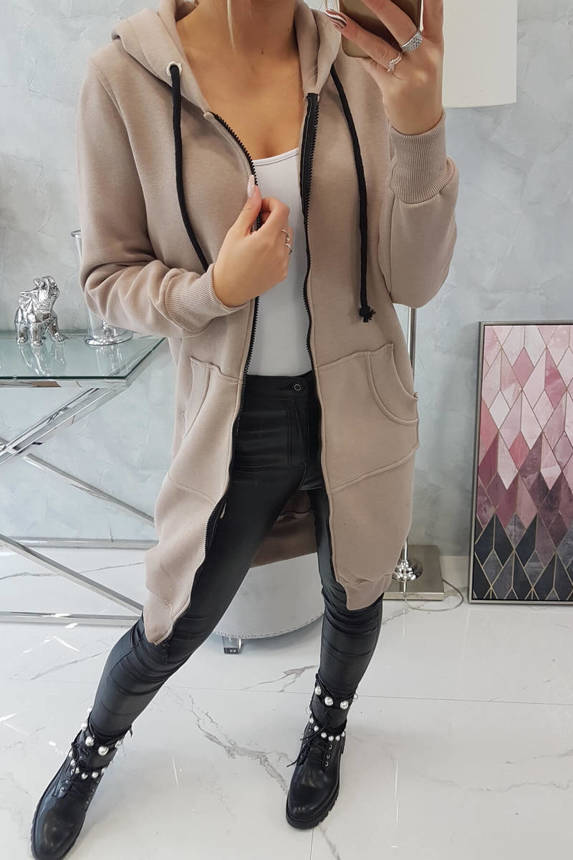 #trendy predĺžená mikina 9302