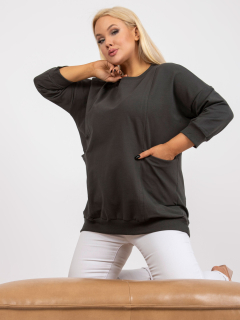 #trendy tričko s vreckami RELEVANCE, PLUS SIZE