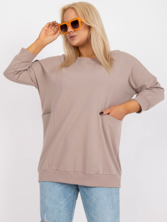 #trendy tričko s vreckami RELEVANCE, PLUS SIZE