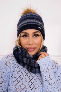#trendy set - šál + čiapka P104