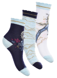 #trendy ponožky pre deti 3-páry, lycencované, FROZEN