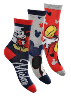 #trendy ponožky pre deti 3-páry, lycencované, MICKEY