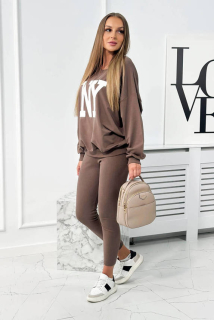#TRENDY športová súprava, legíny + mikina 9459