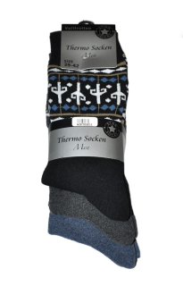 #trendy thermo ponožky pre pánov, 3-páry