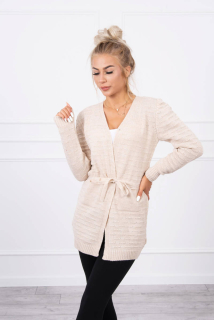 #trendy kardigan s opaskom 7021