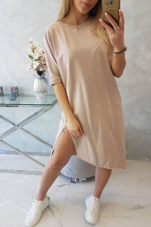 #trendy oversize bavlnené šaty 9335